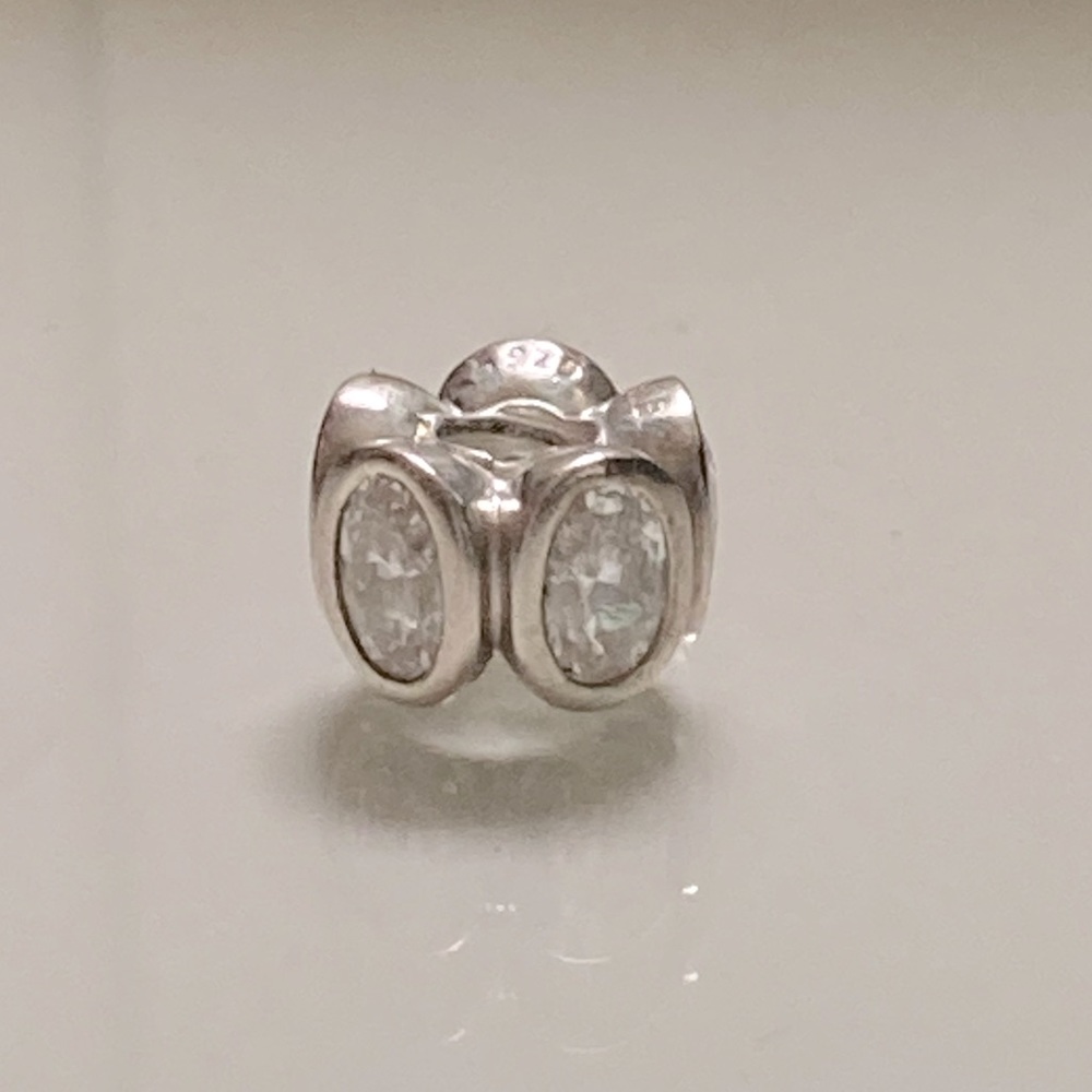 Pandora authentic Clear Crystal Oval Charm